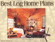 Cover of: Best log home plans
