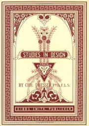 Cover of: Studies in Design by Christopher Dresser, Christopher Dresser