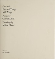 Cover of: Cats and bats and things with wings
