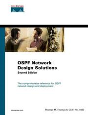 Cover of: OSPF Network Design Solutions