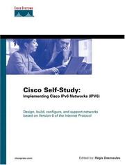 Cover of: Cisco self-study: implementing IPv6 networks (IPV6)