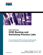 CCIE routing and switching practice labs by Martin Duggan