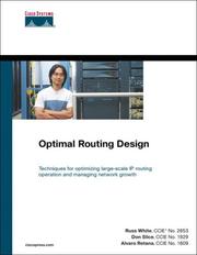 Optimal routing design by Russ White
