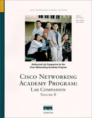 Cisco networking academy program lab companion by Jim Lorenz