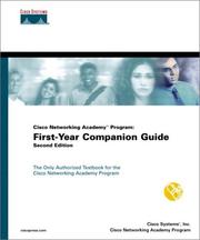 Cover of: Cisco Networking Academy Program by Inc. Cisco Systems, Cisco Networking Academy Program, Cisco Systems