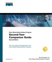 Cover of: Cisco Networking Academy Program: Second-Year Companion Guide (2nd Edition)