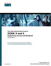 Cover of: Cisco Networking Academy Program CCNA 3 and 4 Engineering Journal and Workbook, Third Edition
