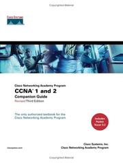 Cover of: CCNA 1 and 2 Companion Guide, Revised (Cisco Networking Academy Program) (3rd Edition) (Companion Guide) by Cisco Systems Inc.