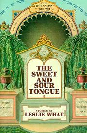 Cover of: The sweet and sour tongue