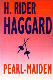 Cover of: Pearl-Maiden by H. Rider Haggard