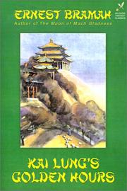 Cover of: Kai Lung's Golden Hours by Ernest Bramah