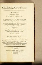 Cover of: Point de croix, point de couronne | William Penn