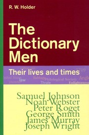 Cover of: The dictionary men | R. W. Holder