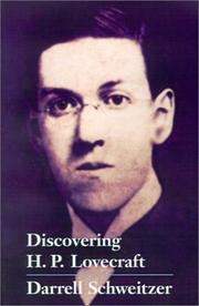 Cover of: Discovering H.P. Lovecraft by Darrell Schweitzer
