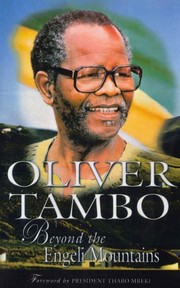 Cover of: Oliver Tambo: Beyond the Engeli Mountains