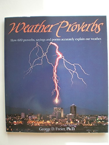 Weather proverbs by G. D. Freier