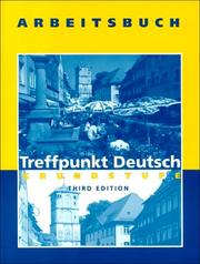 Cover of: Treffpunkt Deutsch Arbeitsbuch by E. Rosemarie Widmaier