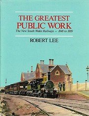 Cover of: The greatest public work | Lee, Robert