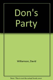 Cover of: Don's party by Williamson, David