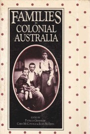 Cover of: Families in colonial Australia | 