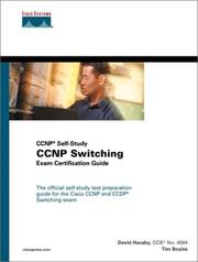 Cover of: Cisco Ccnp Switching Exam Certification Guide (Cisco Career Certification,) by Tim Boyles, David Hucaby