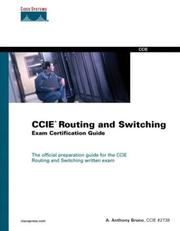 Cover of: CCIE Routing and Switching Exam Certification Guide