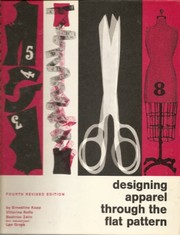 Cover of: Designing apparel through the flat pattern | Ernestine Kopp