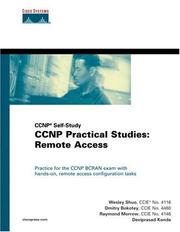 CCNP practical studies by Wesley Shuo