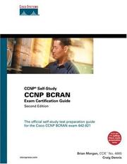 Cover of: CCNP BCRAN Exam Certification Guide (CCNP Self-Study, 642-821), Second Edition