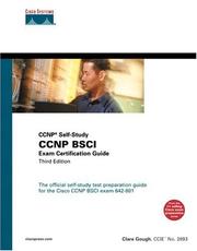 CCNP BSCI Exam Certification Guide (CCNP Self-Study, 642-801) by Clare Gough