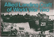 Cover of: Allied landing craft of World War Two | 