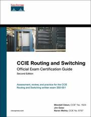 Cover of: CCIE Routing and Switching Official Exam Certification Guide