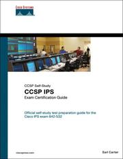 Cover of: CCSP IPS Exam Certification Guide