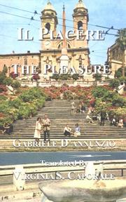 Cover of: Il Piacere: The Pleasure