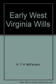 Cover of: Early West Virginia wills