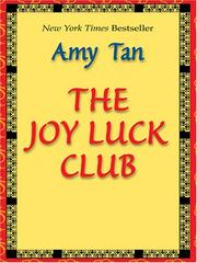 Cover of: The Joy Luck Club by Amy Tan