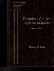 Cover of: Pension claims | Stephen R. Bruce