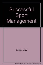 Cover of: Successful sport management