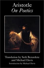 Cover of: Aristotle On poetics by Aristotle