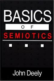 Cover of: Basics of Semiotics (Advances in Semiotics) by John N. Deely