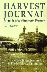 Harvest journal by Frederick A. Cummings, Sandra K. Wilcoxon