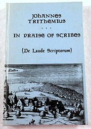 Cover of: In praise of scribes.: De laude scriptorum.