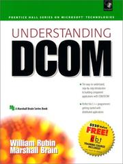 Cover of: Understanding DCOM by William Rubin