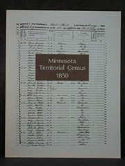 Cover of: Minnesota territorial census, 1850. | Patricia C. Harpole