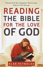 Cover of: Reading the Bible for the Love of God