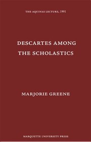 Cover of: Descartes among the scholastics