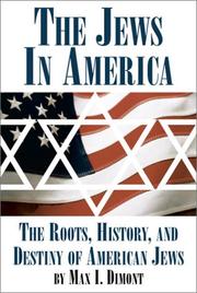 Cover of: The Jews in America by Max I. Dimont