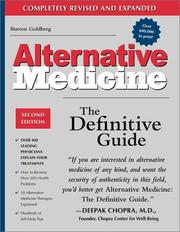Cover of: Alternative Medicine by Burton Goldberg, John W. Anderson, Larry Trivieri