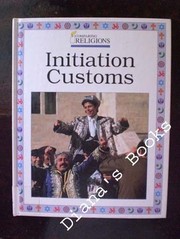 Cover of: Initiation customs by Katherine Prior