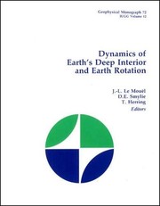 Cover of: Dynamics of earth